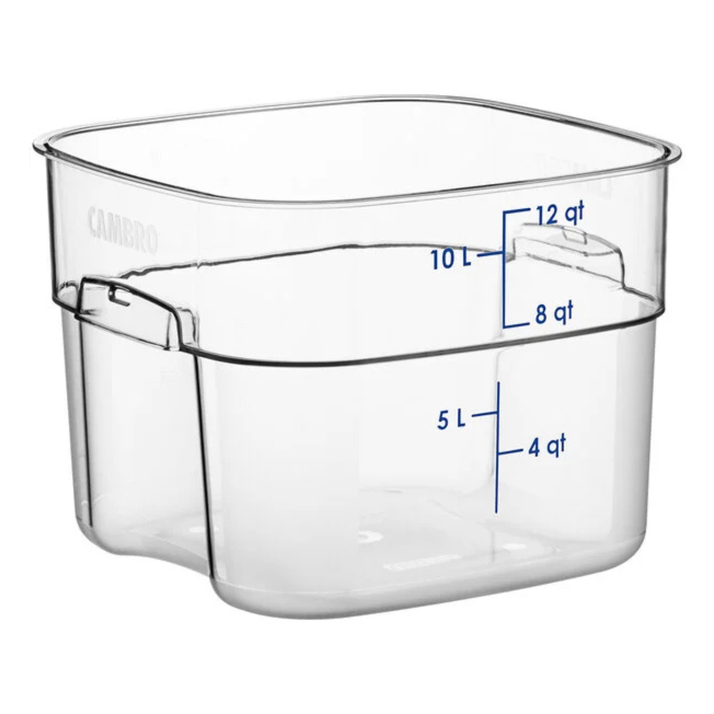Cambro FreshPro Food Container 12 qt Clear - 12SFSPROCW135