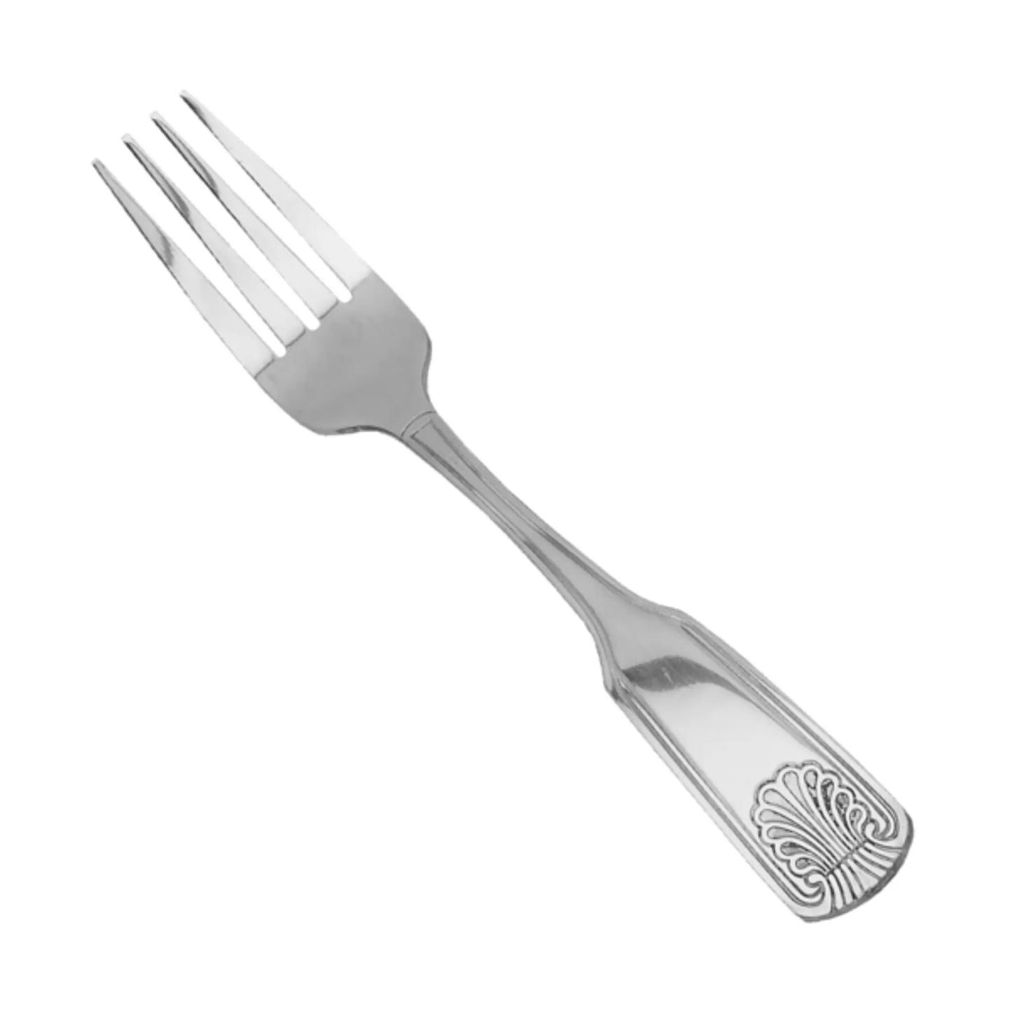 Shell Pattern Dinner Fork California Cooking