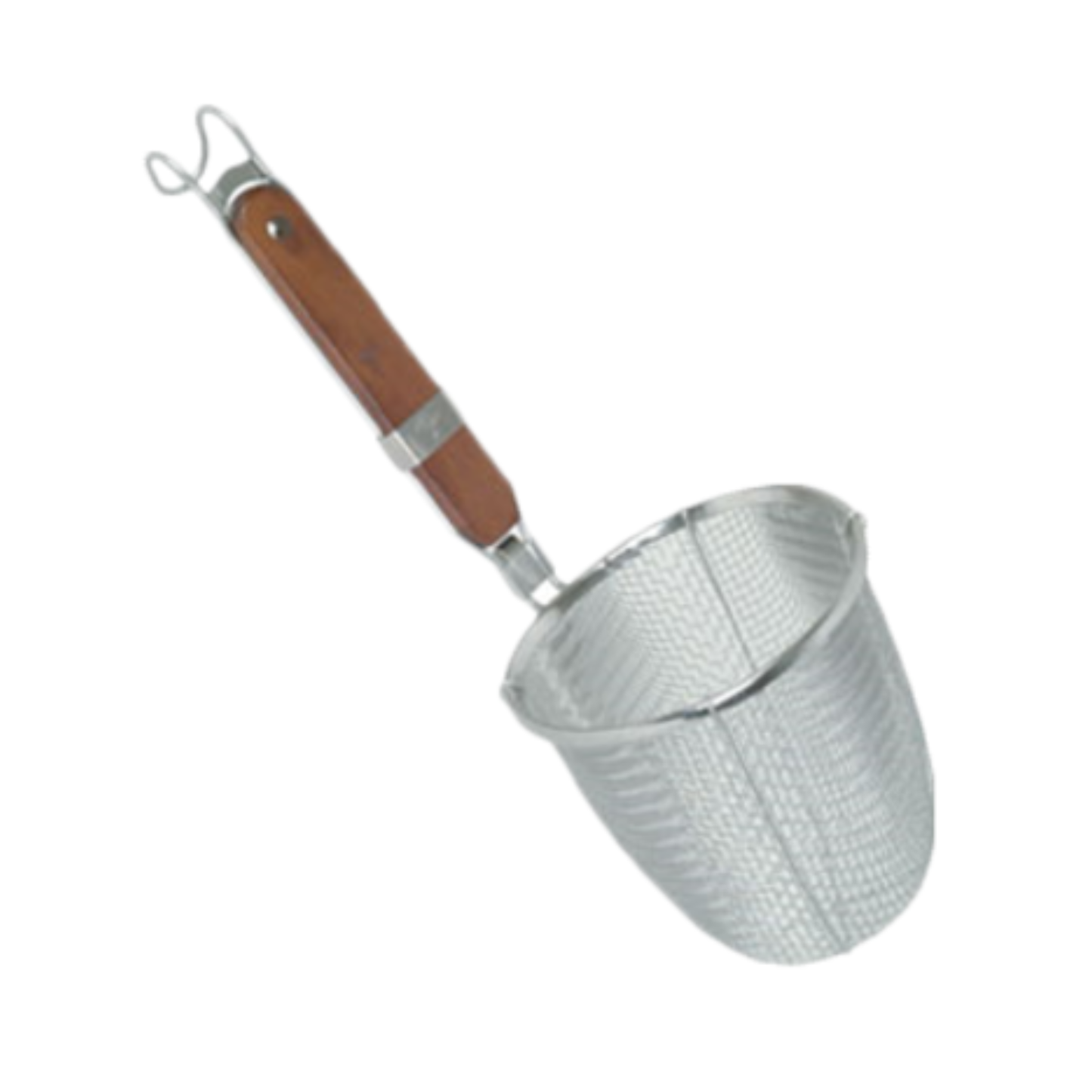 Thunder Group Noodle Skimmer With Wood Handle - TGISLNS001