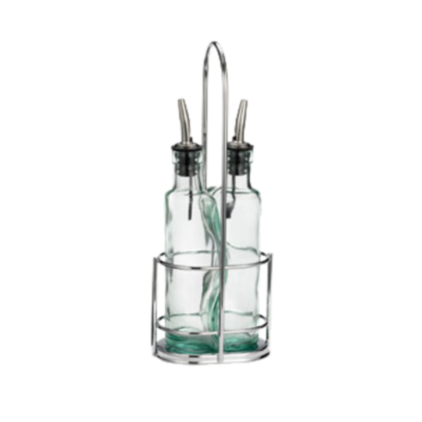 Juego de aceite de oliva TableCraft de 8.5 oz con rejilla