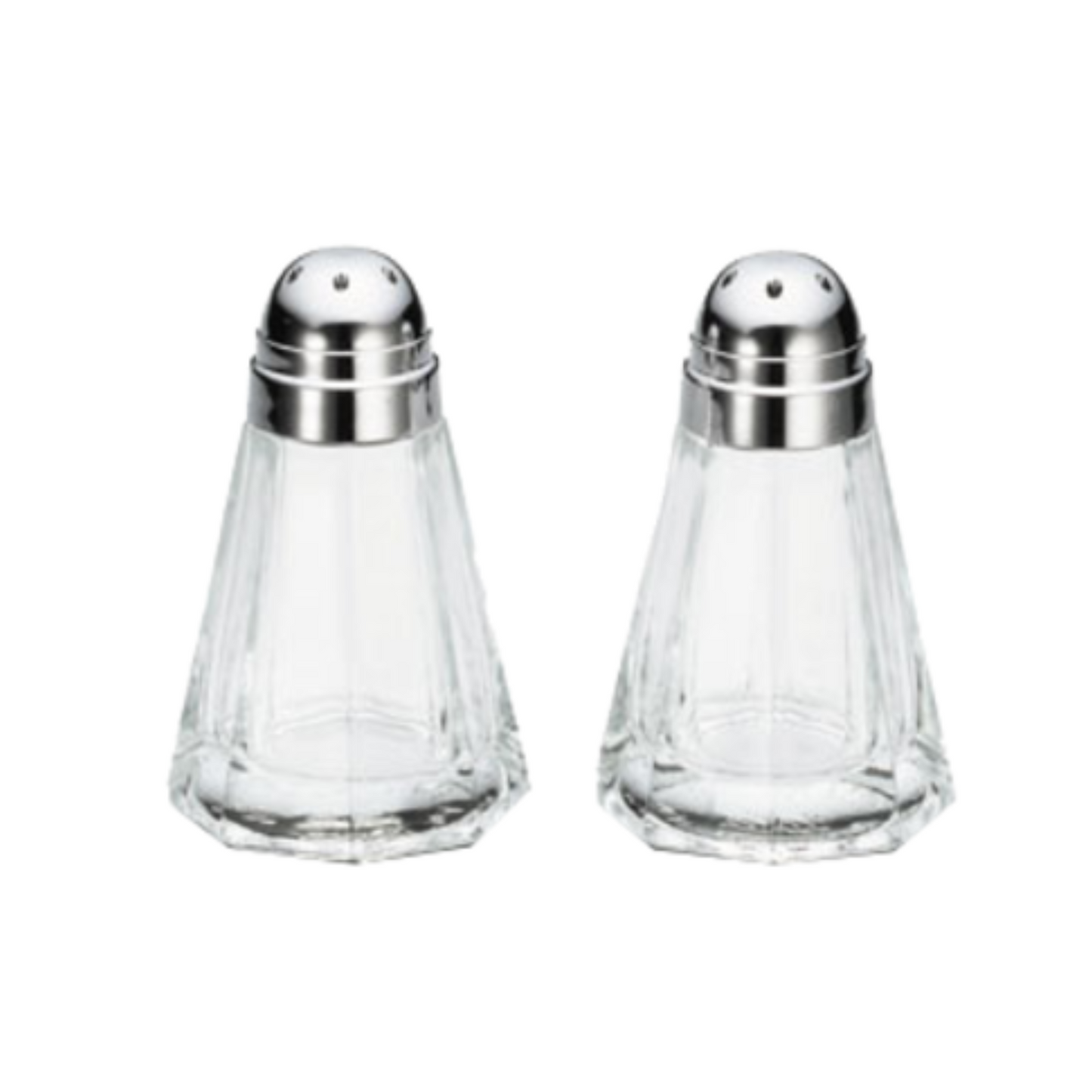 Agitador TableCraft S&P de 1-7/8D con forma de bala de 1.5 oz