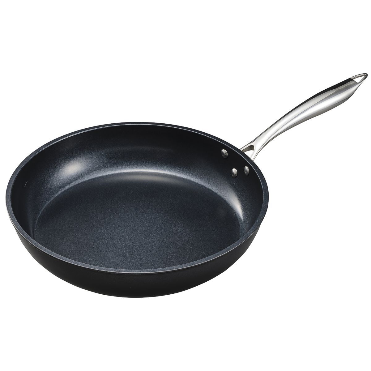 Kyocera Tycom Fry Pan, 12" Ceramic Non-Stick - CFP30BK
