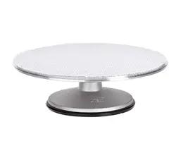 Ateco Cake Stand, 12" Revolving With Non-Slip Pad - 613 Ateco