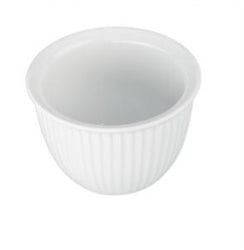 Vaso para natillas BIA Cordon Bleu, 7 oz, acanalado, blanco, CS4D, BCB900010