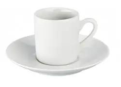 BIA Cordon Bleu A.D. Cups Saucers, 2 oz Ceramic White - CS1D BIA Cordon Bleu
