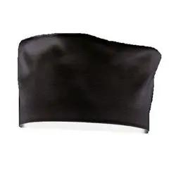Chef Revival Chef Hat, Pill BoxStyle - Black - XLarge- H008-XL Chef Revival