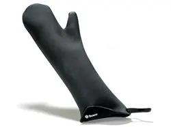 Oven Mitt 10-3/4" HP500'f Black - 5431202 Browne Foodservice