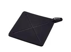 Hot Pad 10"x10" HP500'f Black - 5442102 Browne Foodservice
