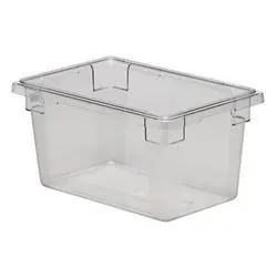 Cambro Food Storage Box, Poly-Clear 12" x 18" x 9" - 12189CW135 Cambro