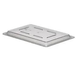 Cambro Food Storage Box Cover, Poly-Clear 12" x 18" - 1218CCW-135 Cambro