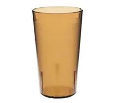 Cambro Tumbler 16oz Amber Plastic - PK12 - CAM1600PSW12-153 Cambro