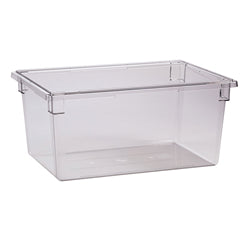 Caja de comida Cambro transparente de 18 x 26 x 12 pulgadas - 182612CW-135