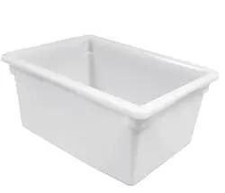 Cambro Food Storage Box, Poly-White 18" x 26" x 12" - 182612P148 Cambro