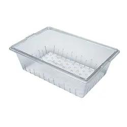 Cambro Colander, 8" Deep, 18X26X8" Polycarb Clear, NSF - 18268CLRCW135 Cambro