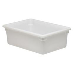 Cambro 食品储存盒,白色,18 英寸 x 26 英寸 x 9 英寸 - 18269P148