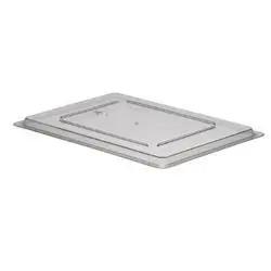 Cambro Food Storage Box Cover, Poly-Clear 18" x 26" - 1826CCW135 Cambro