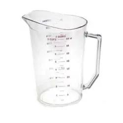 Cambro Measuring Cup, Plastic 1/2 Gallon - 200MCCW135 Cambro