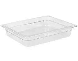 Cambro Food Pan Half Size 2.5"Clr - 22CW/135 Cambro