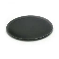 Cambro Camtread Serving Tray, Oval, Black, 22" x 27" - 2700CT110 Cambro