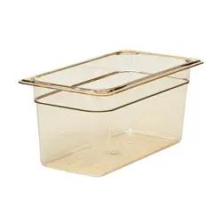 Cambro Plastic High Temp Steam Table Pan 1/3 Size, 6" Deep - 36HP-150 Cambro