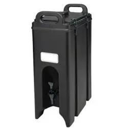 Cambro Beverage Dispenser, Insulated 4 3/4 Gal Black - 500LCD110 Cambro