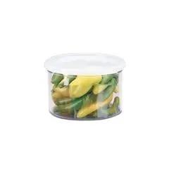 Cambro Crock, 1.2 qt PlasticWith Lid - Clear - CCP12152 Cambro