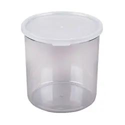 Cambro Crock With Lid, Clear, Plastic, 2.7Qt NSF - CCP27152 Cambro