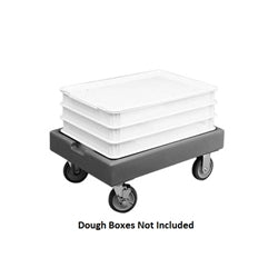Cambro Dough Box Dolly, Gray - CD1826PDB615