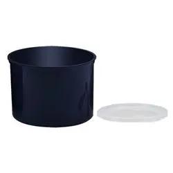 Cambro Crock, 2.7 qt PlasticWith Lid - Black - CP27110 Cambro