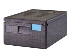 Cambro 食物盘 GoBox,隔热运输黑色 - EPP160SW110