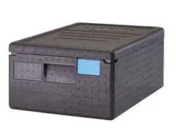 Cambro Food Pan GoBox, Insulated Transport Black - EPP160SW110 Cambro