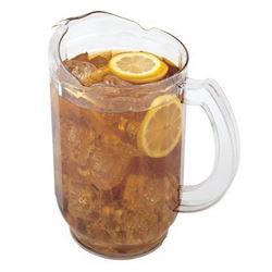 Jarra Cambro de plástico de 60 oz - Transparente - PL60CW135