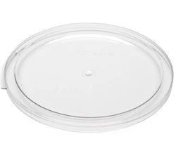 Cambro 食品容器盖,适用于 12qt、18qt、22qt 透明 - RFSCWC12-135