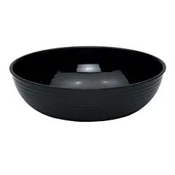 Cambro Camwear Bowl, Ribbed, Round, 18" Black - RSB18CW110 Cambro