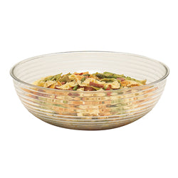 Cuenco Cambro Camwear, acanalado, redondo, transparente, 45,7 cm - RSB18CW135
