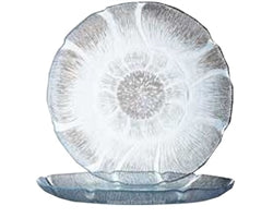 红衣主教盘子甜点圆形 7.5 英寸玻璃 - CS3D