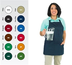 CCK 围裙 绿色,口袋 - BA-PGN