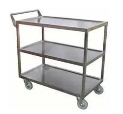 California Cooking Bus Cart 3‑Tier 33‑1/2″ × 18″ - CCKC‑4222 California Cooking