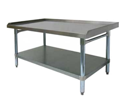 California Cooking - Soporte para equipo, acero inoxidable, 76,2 x 61 cm - CCES-3024