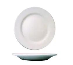 CCK Plate, 7-1/8", Wide Rim, White - CS3D California Cooking