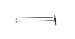 Wire Glass Hanger Brass 16" California Cooking