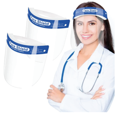 Protectores faciales desechables para cocinar en California -FACESHIELD