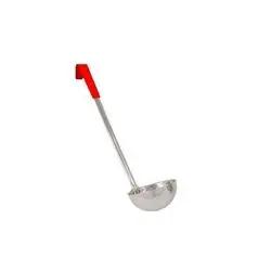 Ladle 2 oz 1pc Red Handle Stainless Steel California Cooking