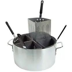 Pasta Cooker 20qt Alum 4 Insrt California Cooking