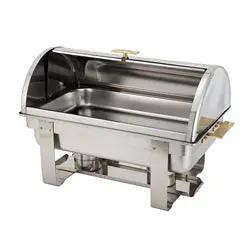 Chafer Roll Top HD Gld 8qt Winco