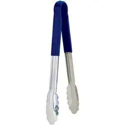 Tong, 12" w/Plastic Hndl Blue California Cooking