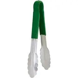 Tong 12" w/Plastic Hndl Green California Cooking