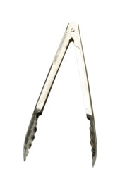 Pinza de resorte festoneada de 7" de acero inoxidable