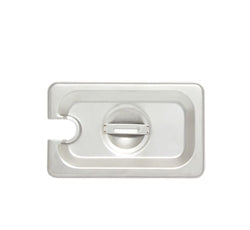 Steam Pan Cover 1/9 Sltd w/Hdl