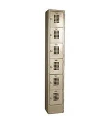 California Cooking Locker, 6 Tier, 1 Column, 12" x 12" x 78" - Beige - WL-66 California Cooking